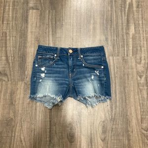 American Eagle denim shorts size 6/worn 1